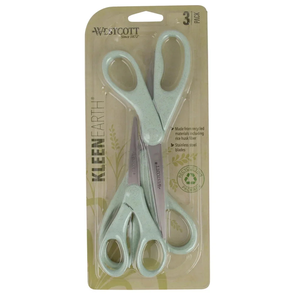 Eco-Friendly 3 Pack Rice Husk Scissors
