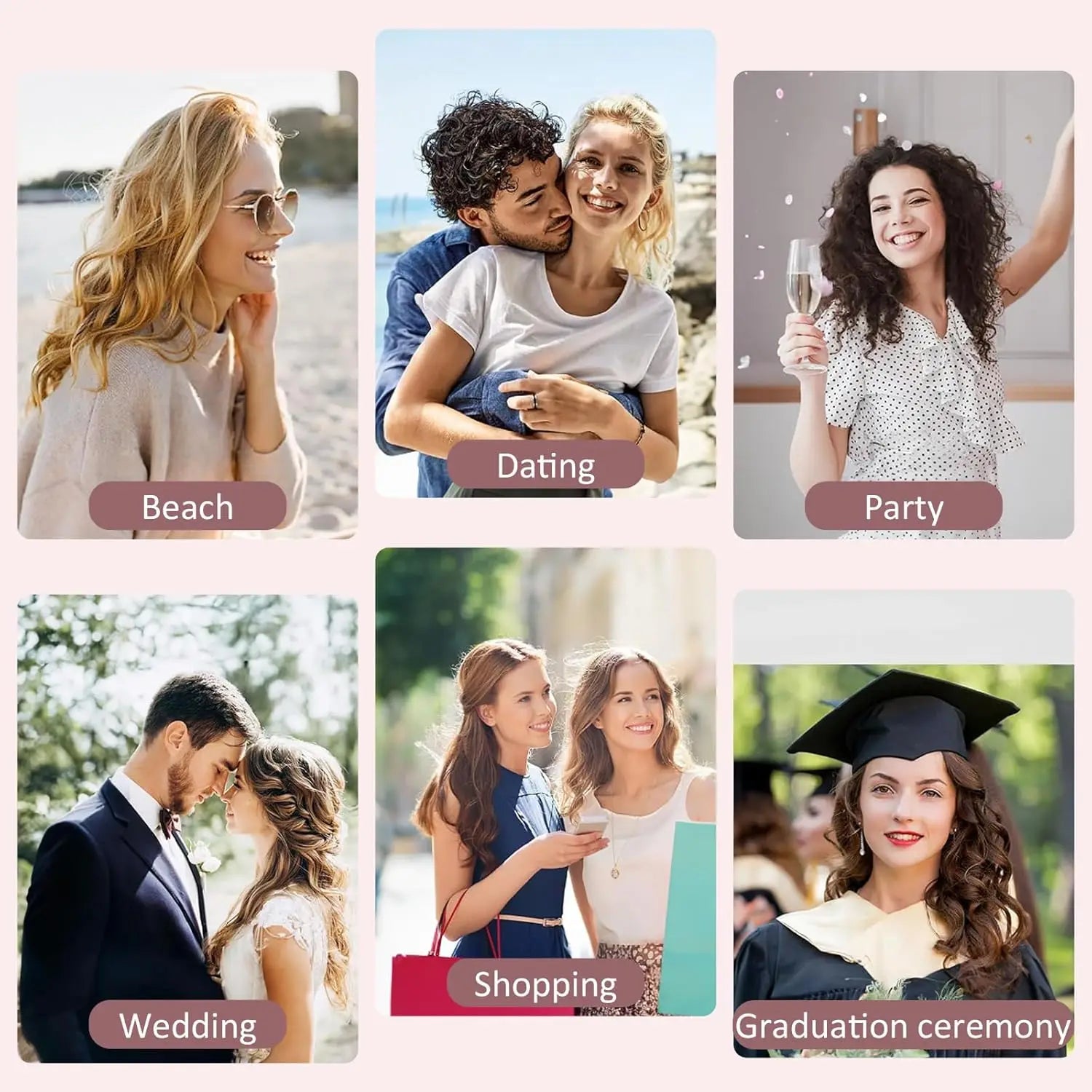 Thermal Curling Brush 2-in-1 Styler