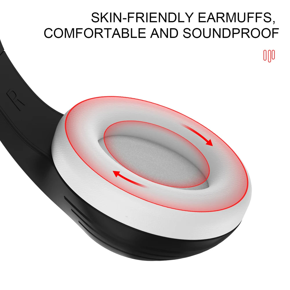 3,5-mm-Kabel-Over-Ear-Kopfhörer mit Geräuschunterdrückung