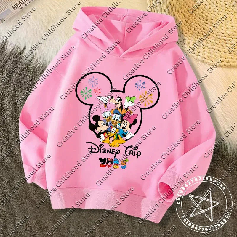 Disney Kawaii Kinder Hoodie – Reise 2025