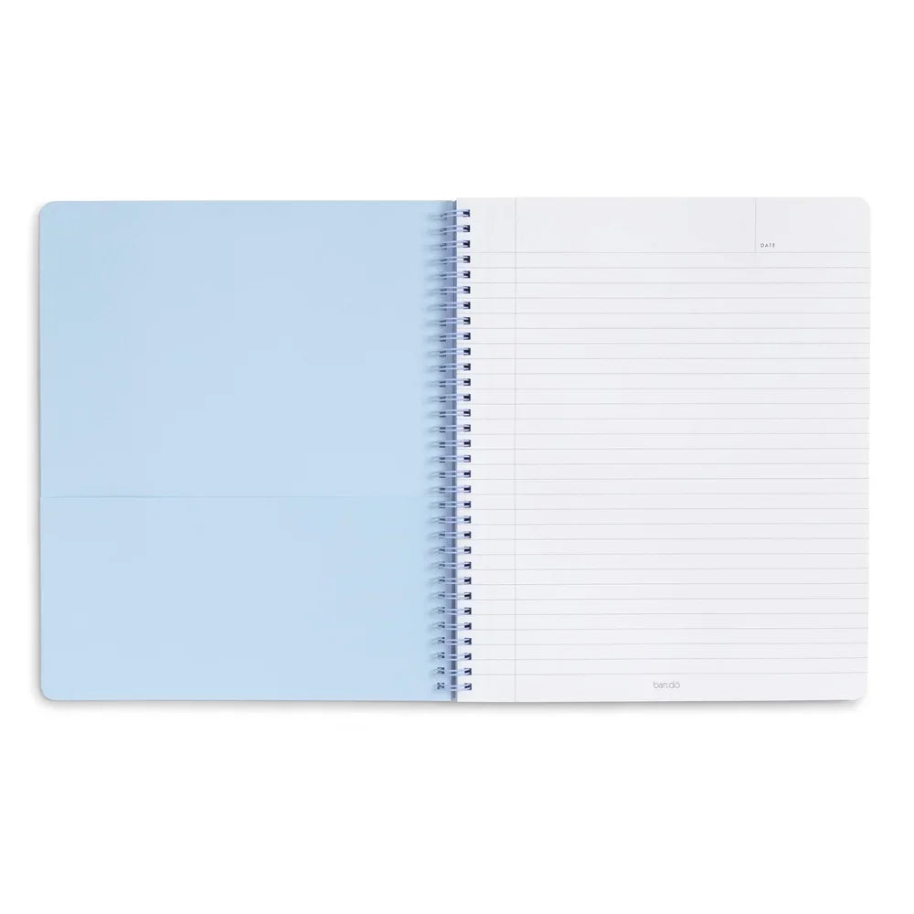 Large Spiral Notebook 11x9 Durable