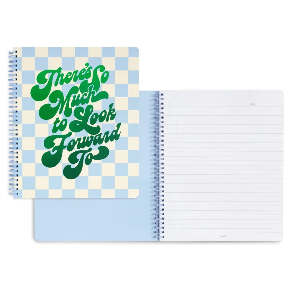 Large Spiral Notebook 11x9 Durable