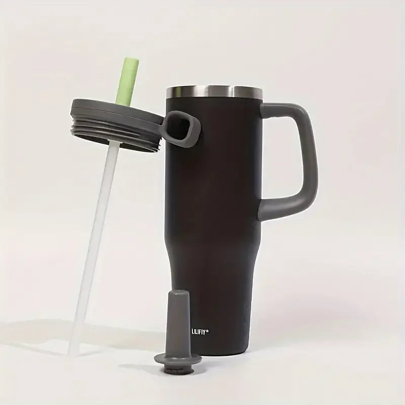 Stainless Steel Travel Cup with Handle