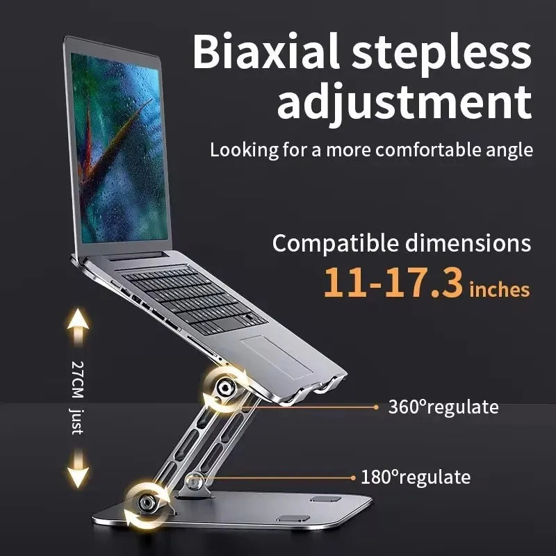 Adjustable Aluminum Tablet Laptop Stand