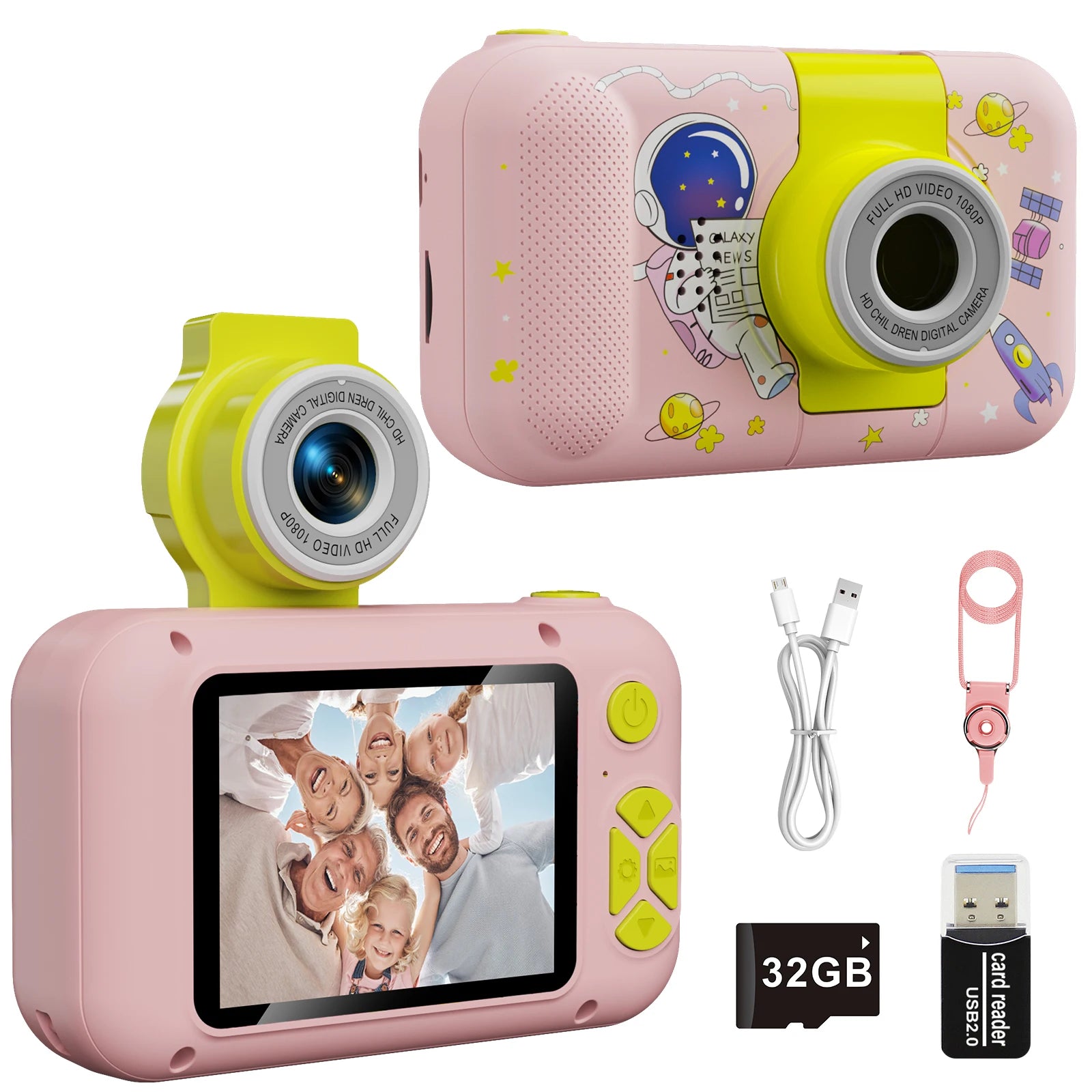 ARNSSIEN Kids Digital Camera – Ages 3–12