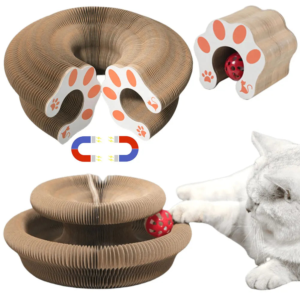 Magic Organ Foldable Cat Scratcher Toy