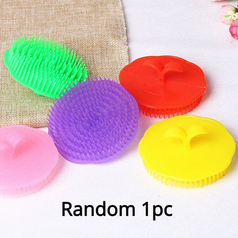 Silicone Scalp Massager Shower Comb
