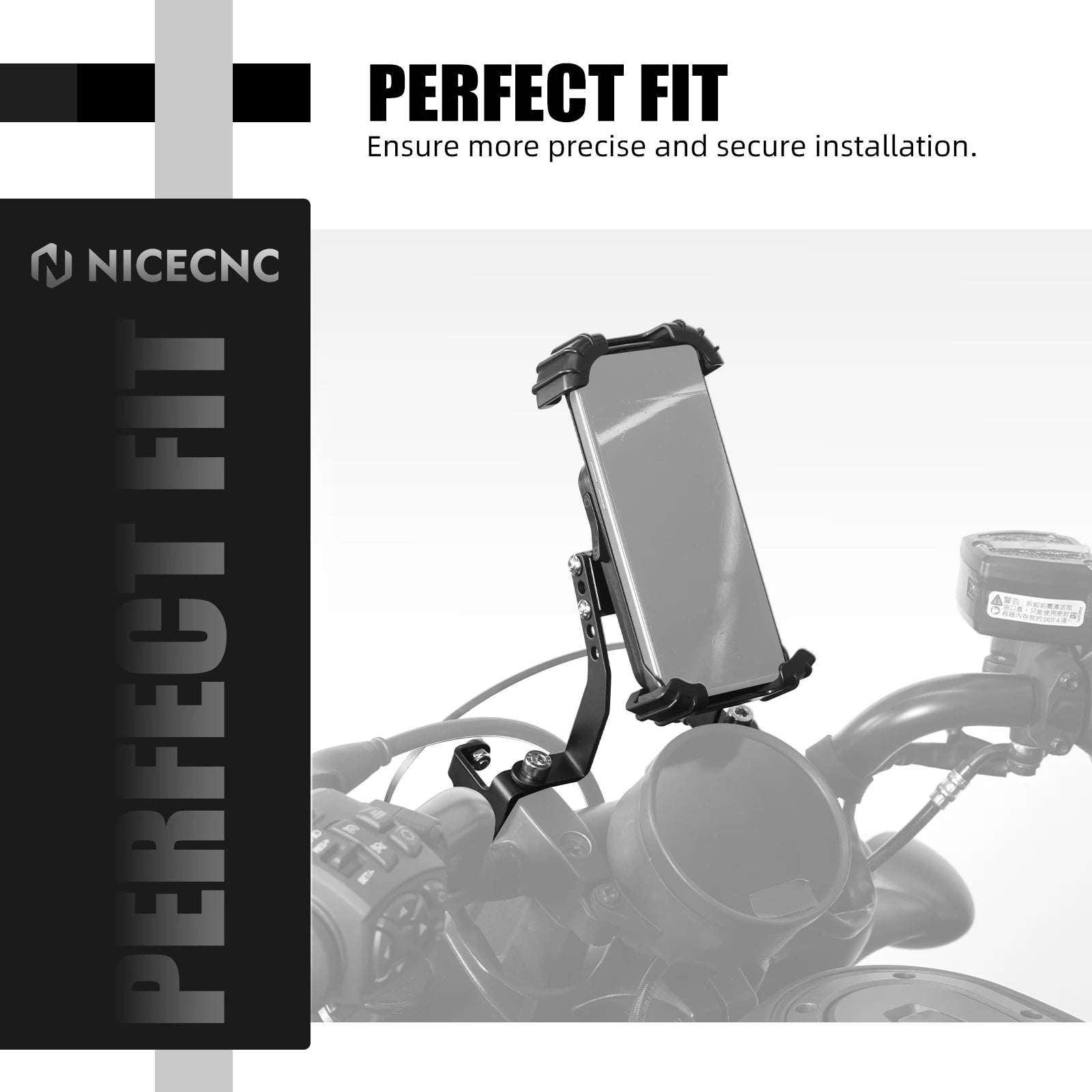 Motorcycle Phone Mount for Harley RH1250S