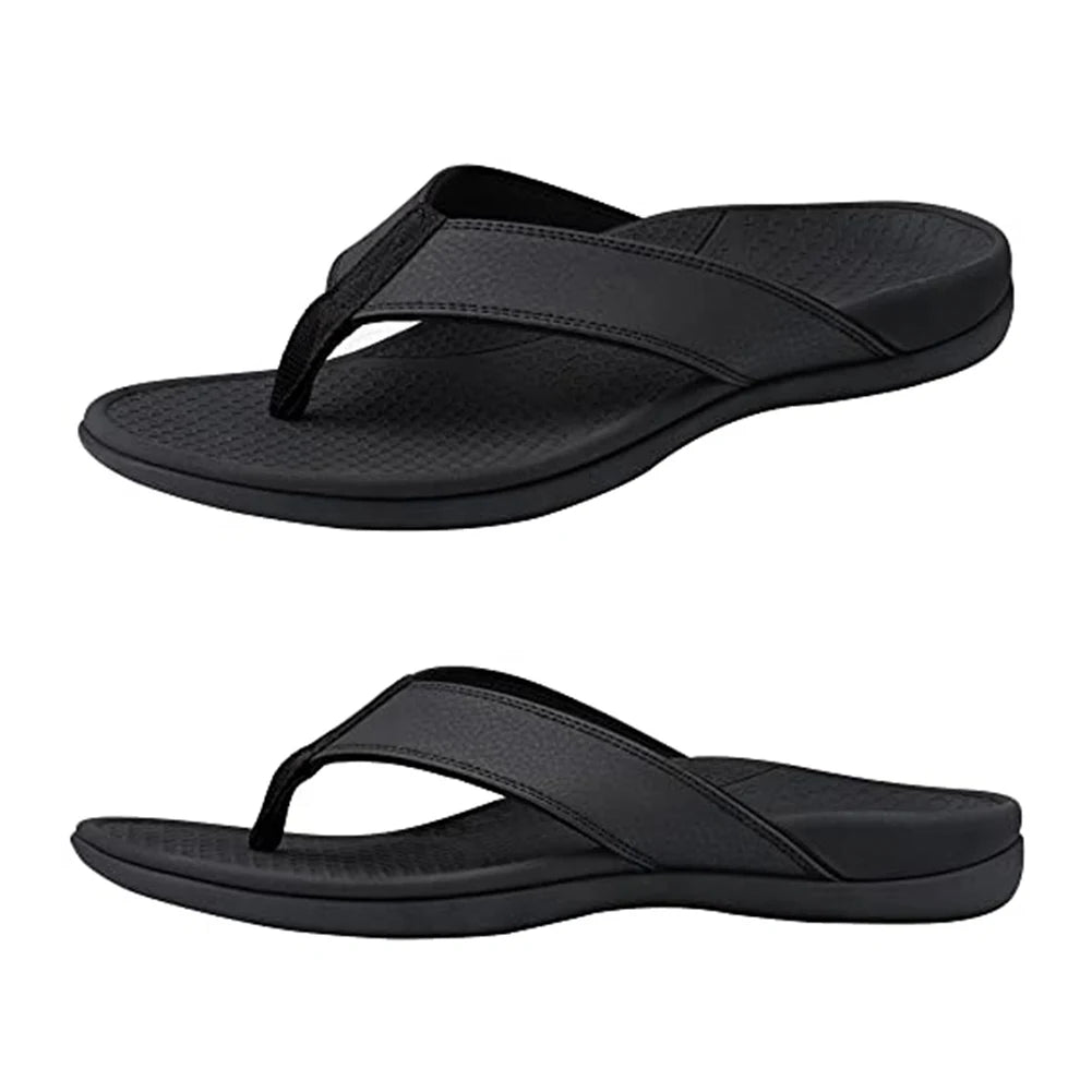 Orthopädische Flip-Flops für Herren mit Fußgewölbeunterstützung