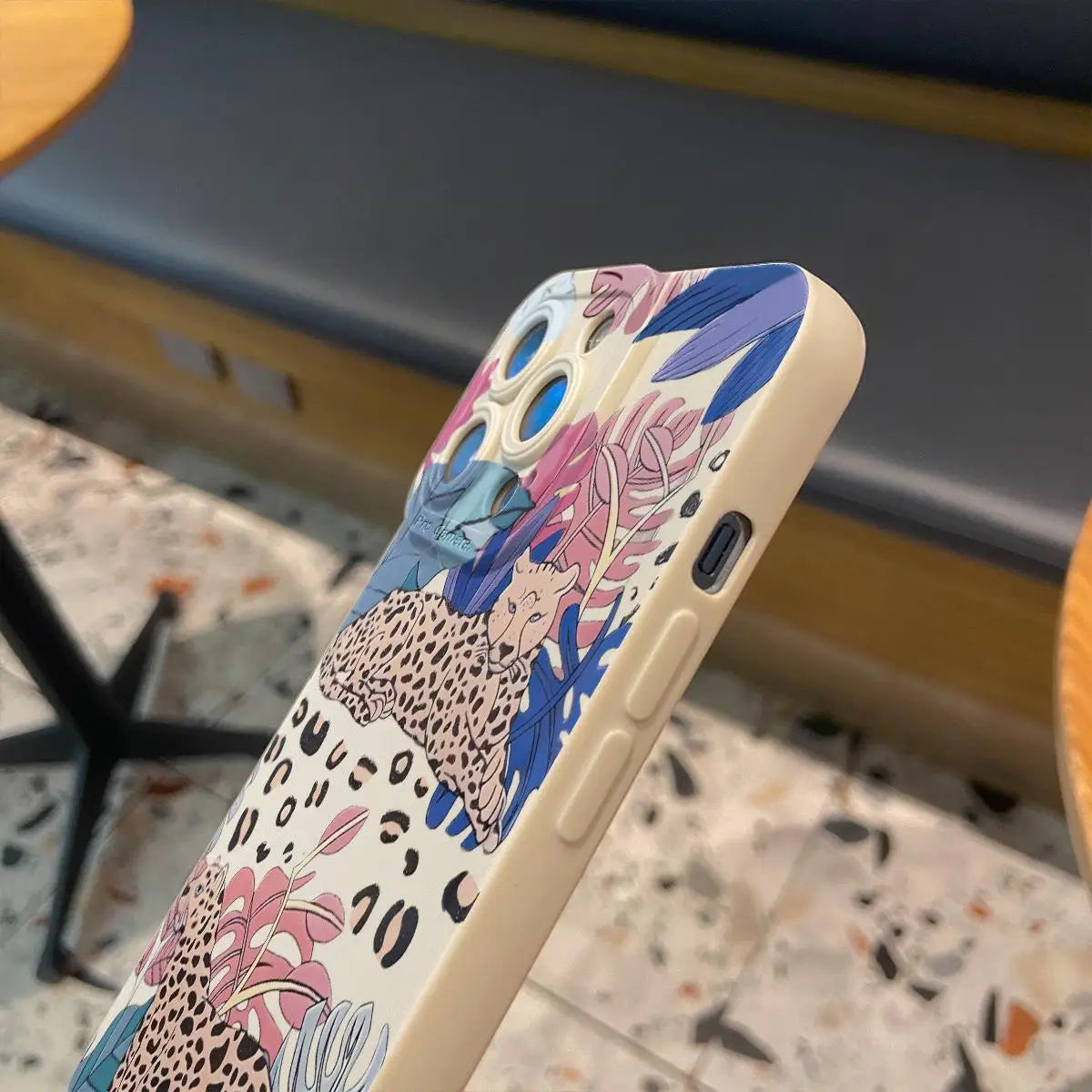 Creative Leopard Pattern iPhone Case