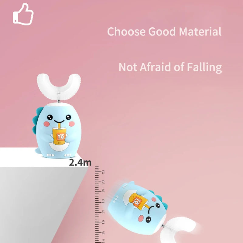 Elektrische 360°-Zahnbürste für Kinder in U-Form