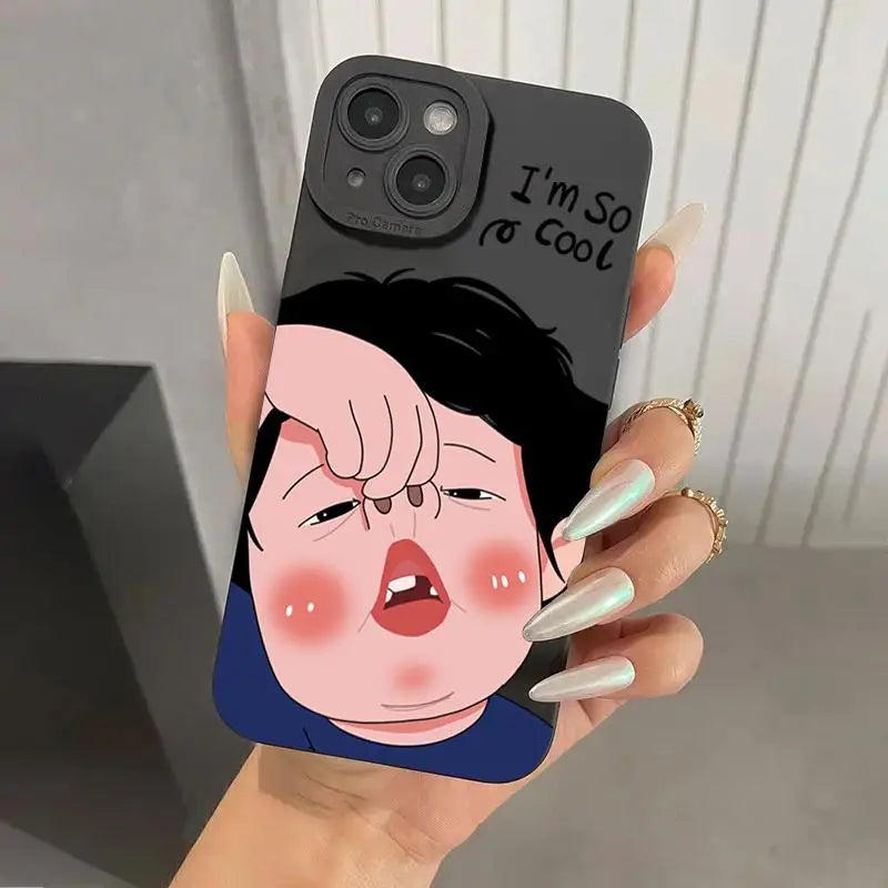 Funny Couple Case for iPhone 16 Pro Max