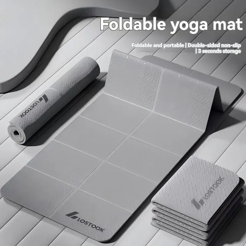 Foldable Thick Non-Slip Sponge Yoga Mat