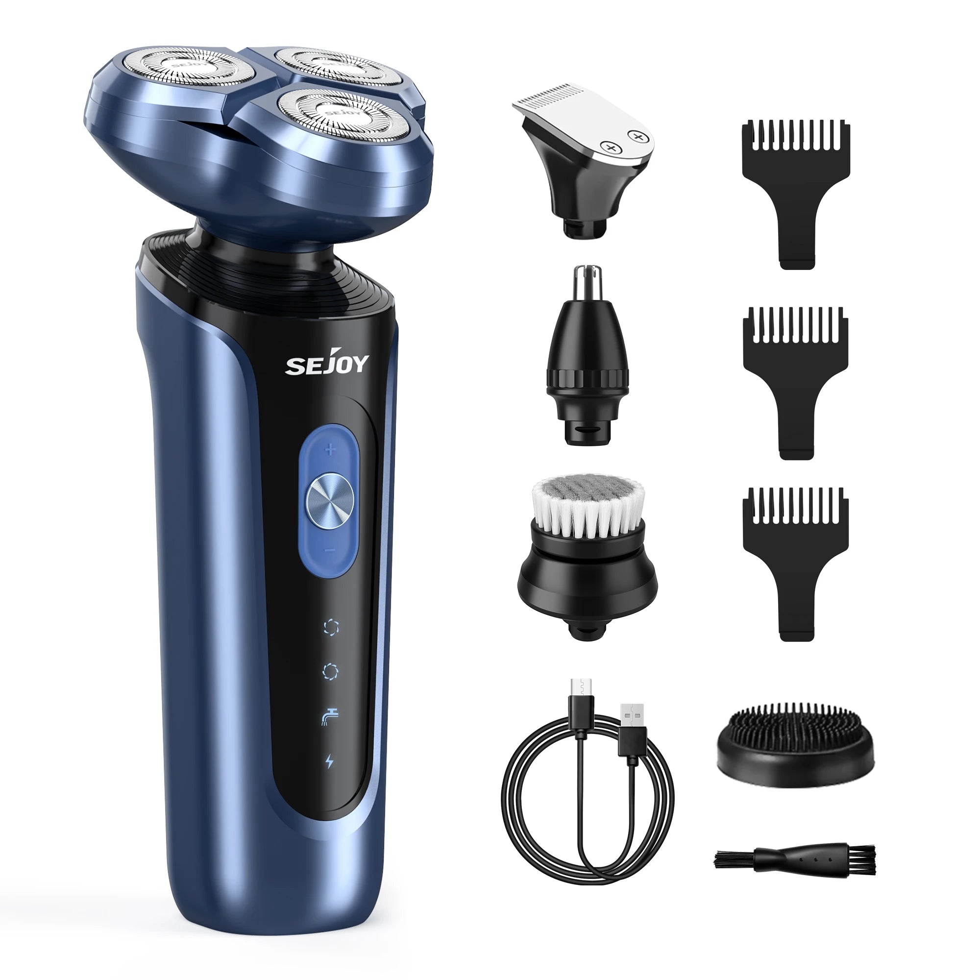 SEJOY Rotary Rechargeable Shaver Kit