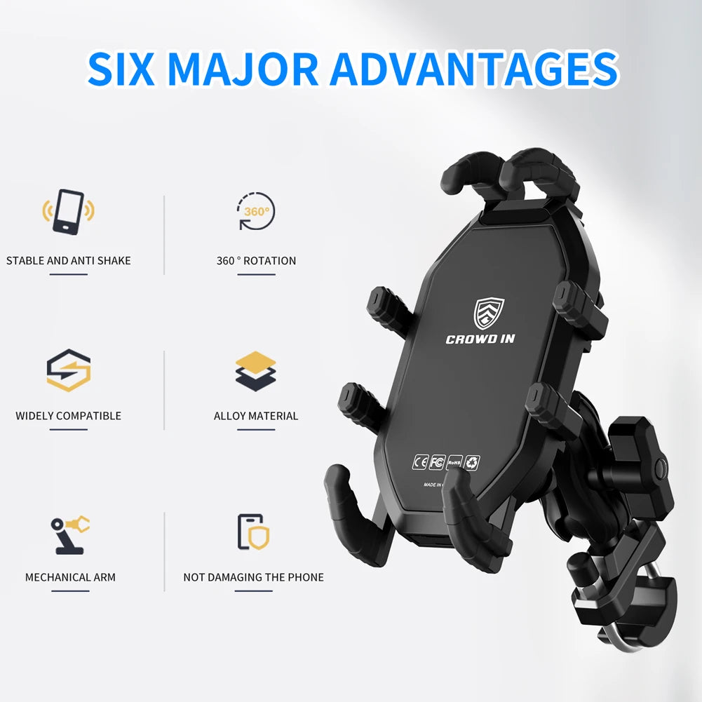 Motorcycle Electric Bike Phone Holder