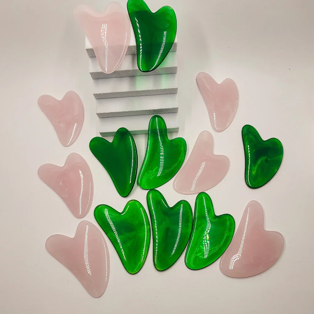 Resin Guasha Facial Massage Scraper