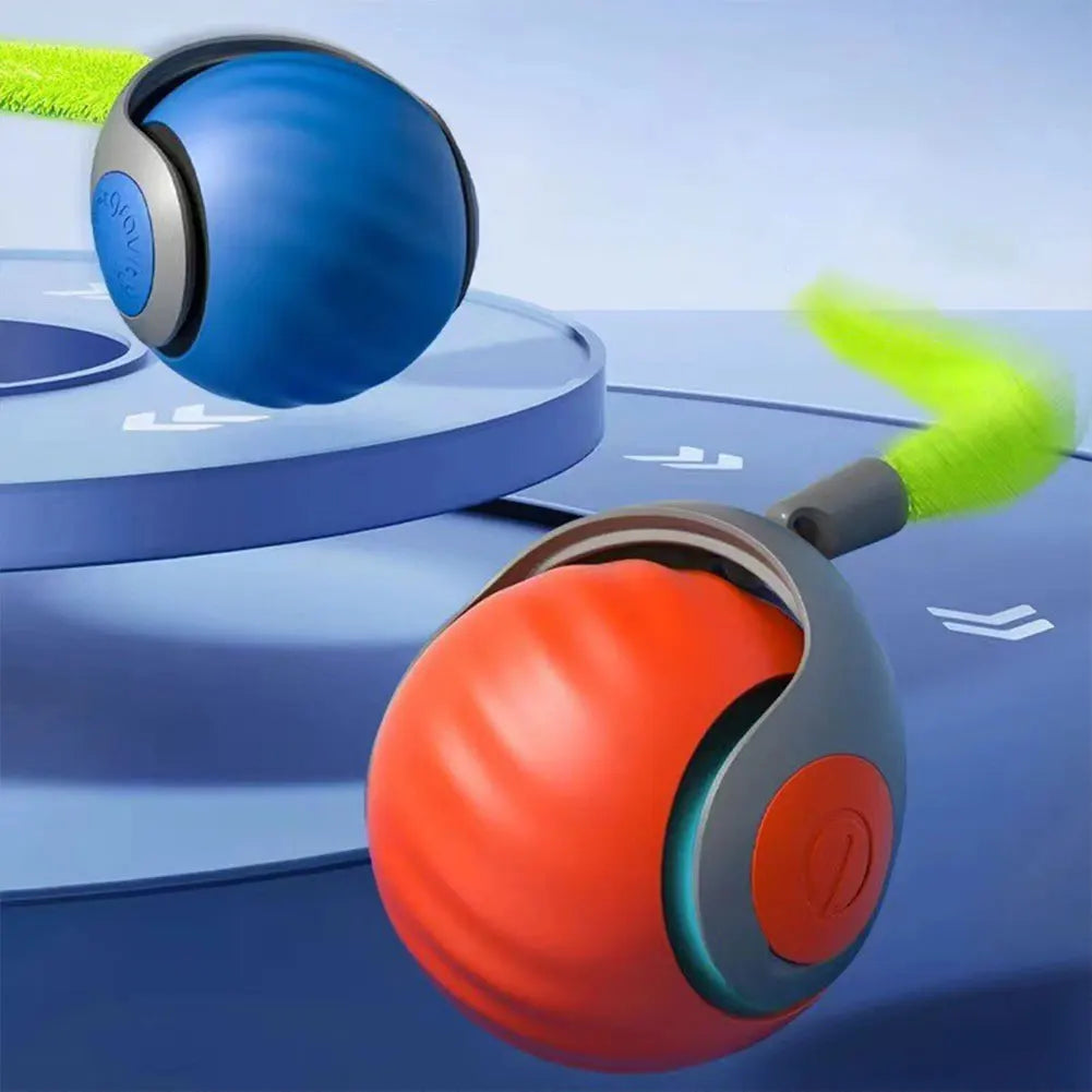 Intelligenter, beweglicher Katzenspielzeugball, wiederaufladbar