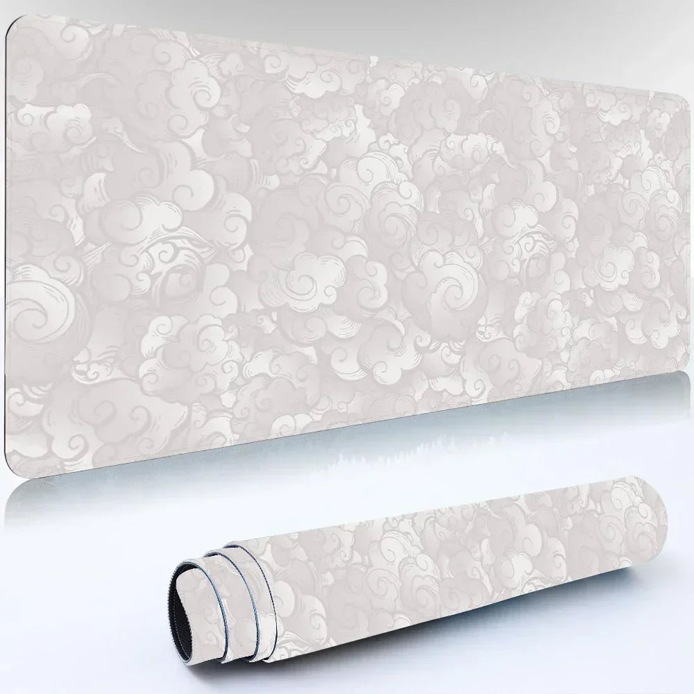 FTVAE Japanese Clouds Kawaii Mouse Pad