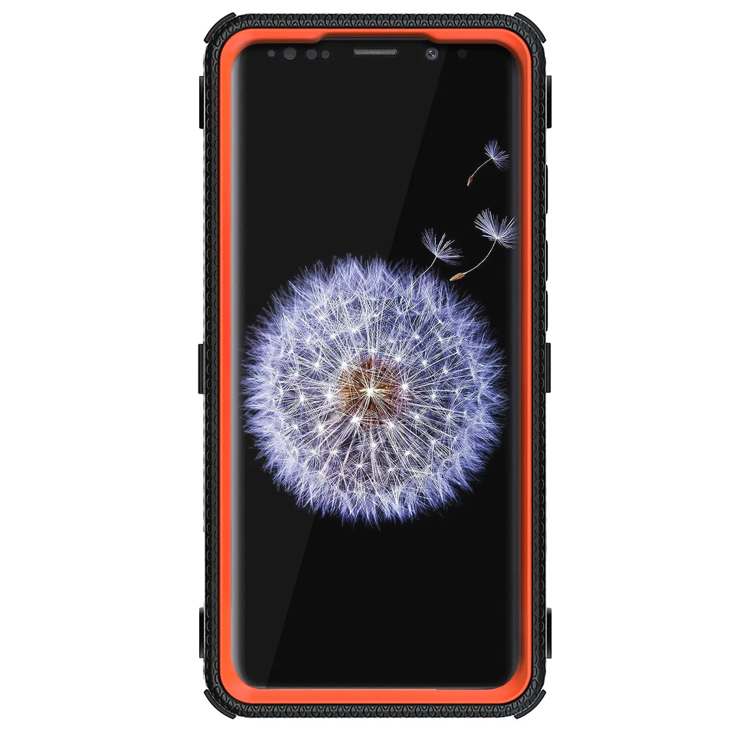 Galaxy S9 Plus Rugged Hybrid Case – Orange
