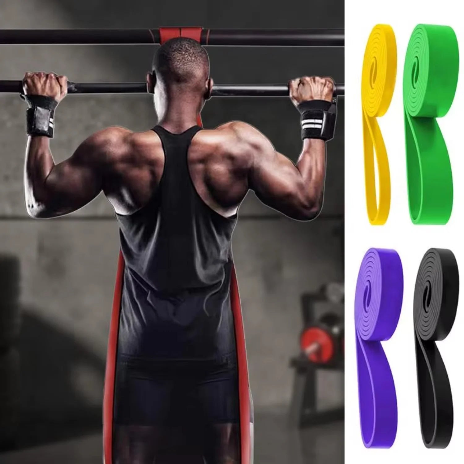 Dehnbares Widerstands-Fitnessband