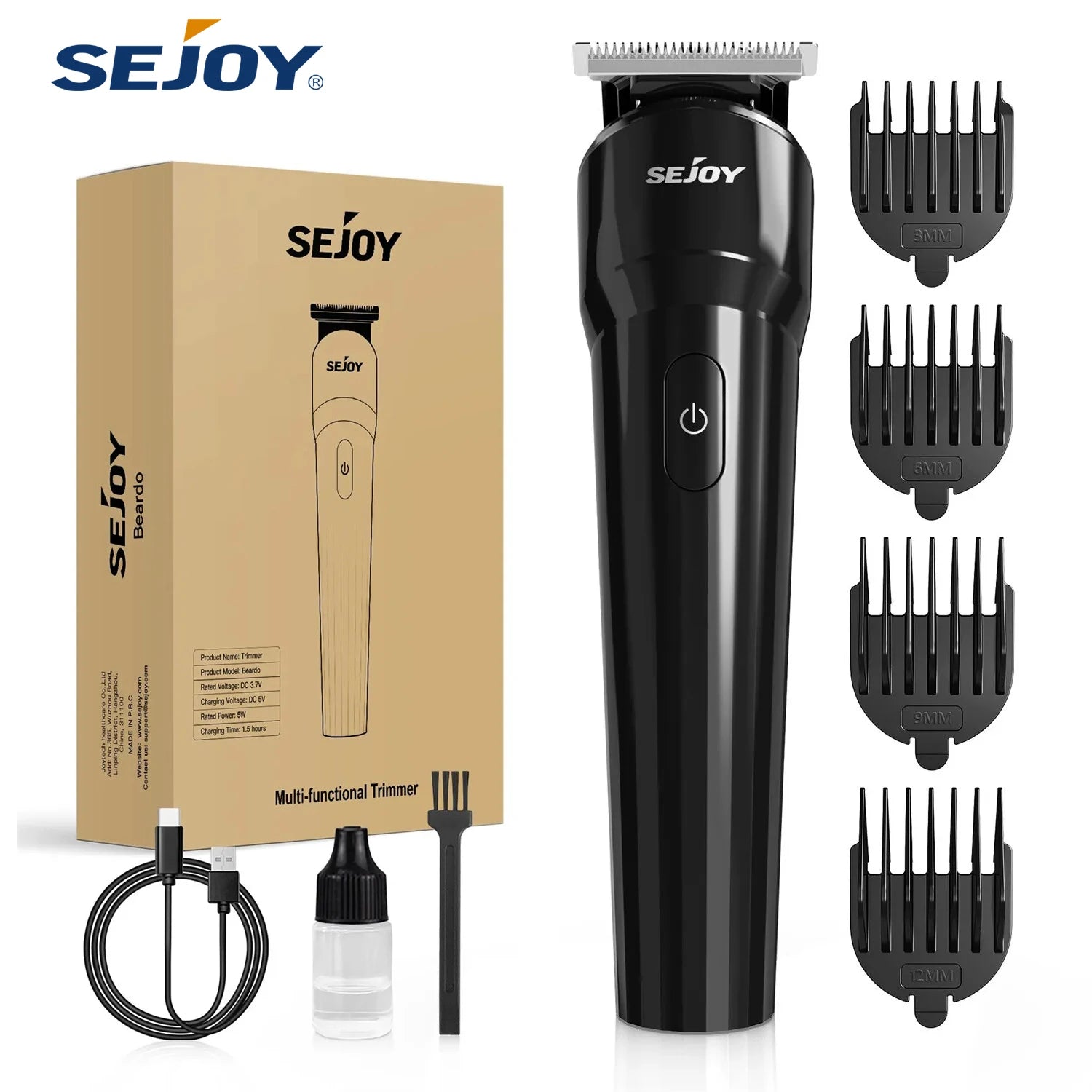 SEJOY Professional Cordless Hair Clippers