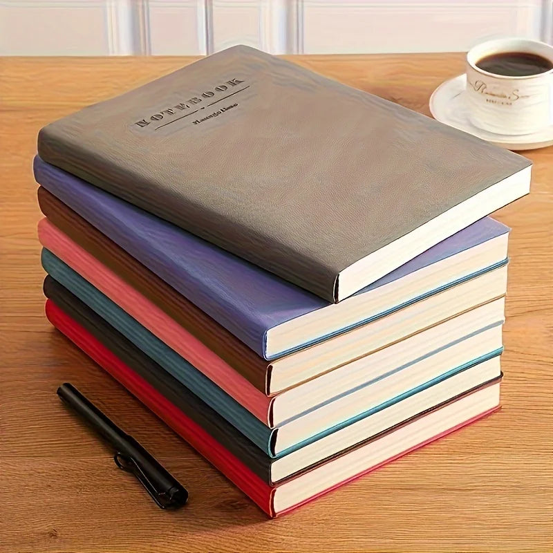 Faux Leather Daily Journal Notebook