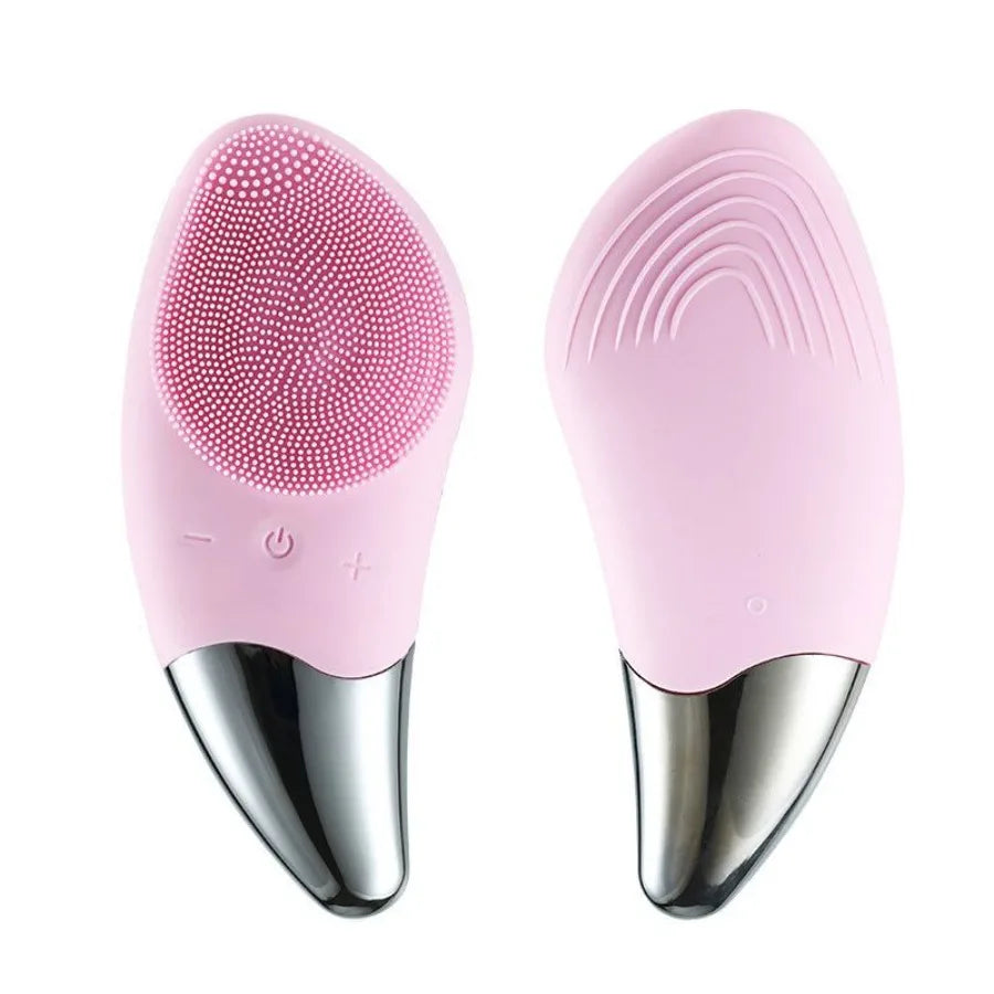 Silicone Facial Cleansing Brush Blue