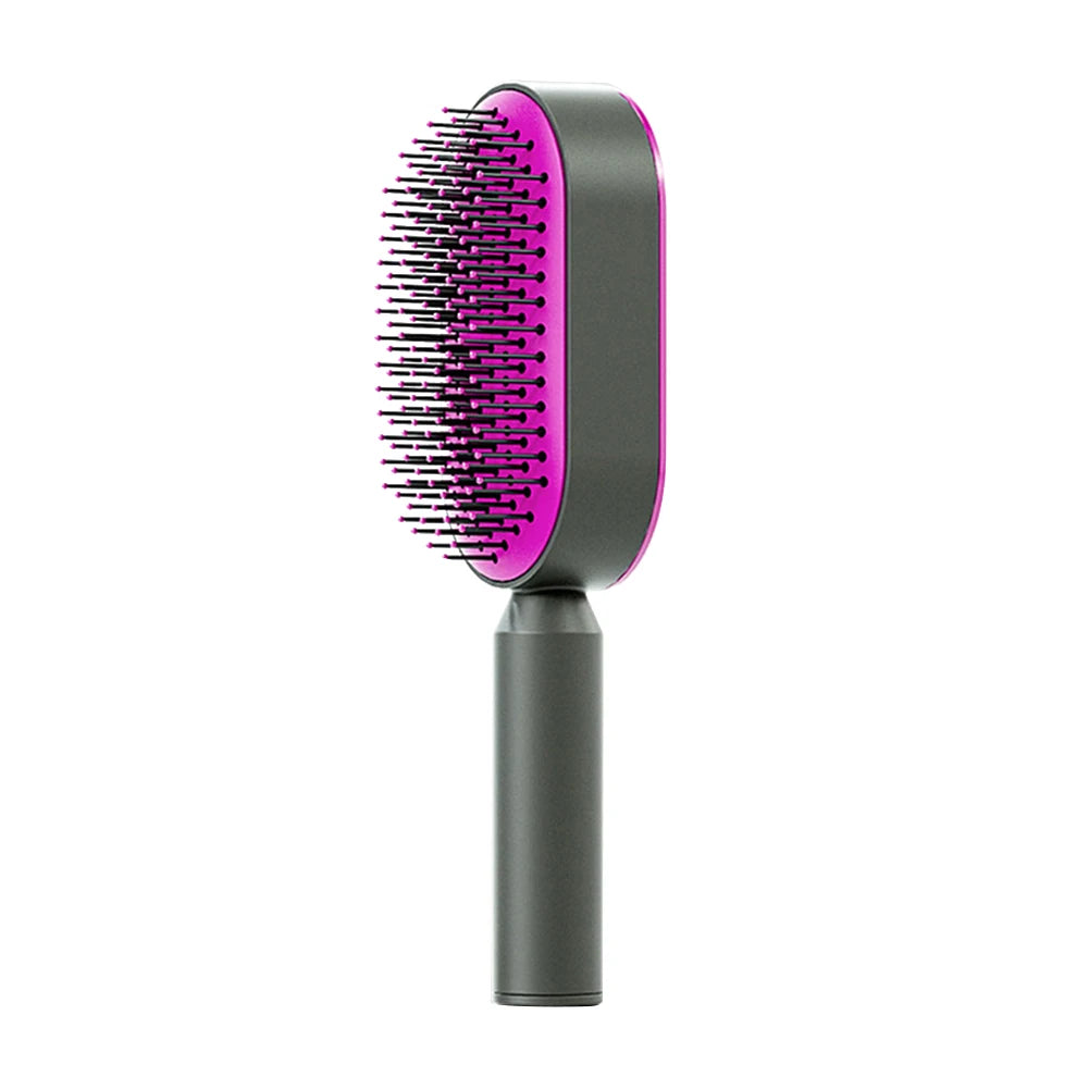 Self Cleaning Scalp Massage Hair Brush