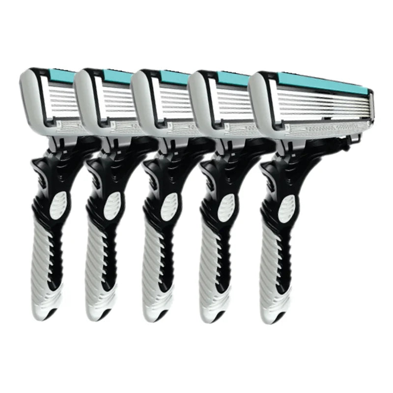 Manual Razor with 6-Layer Sharp Blades