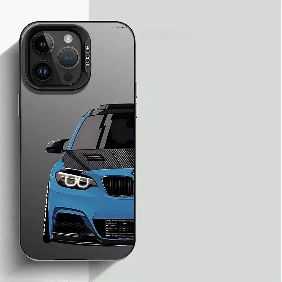 JDM Sports Car Matte Case for iPhone