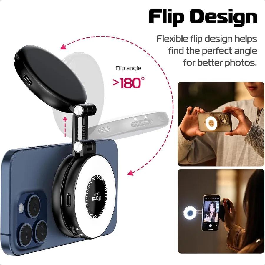 ULANZI Magnetic LED Selfie Ring Light