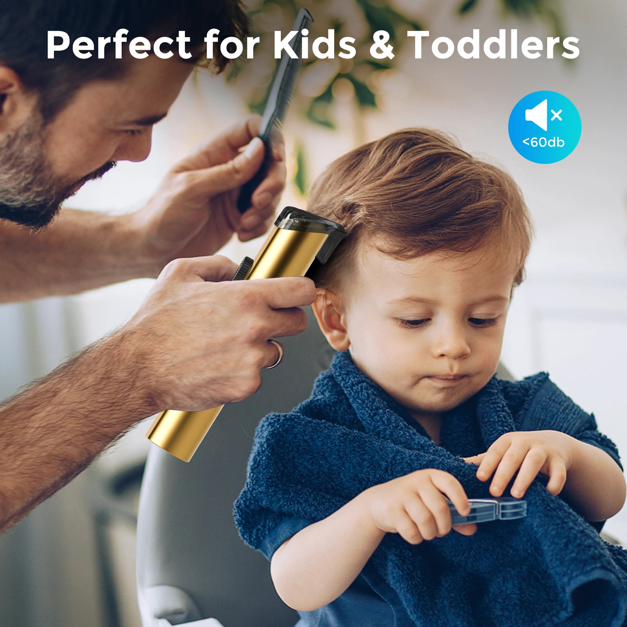 Cordless Men's Electric Hair Clipper Kit