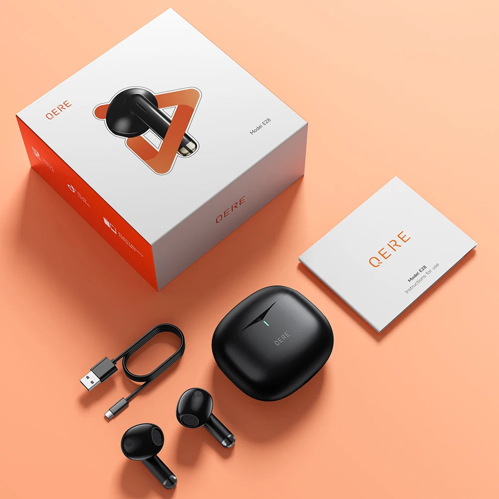 QERE E28 TWS Wireless Gaming Earbuds