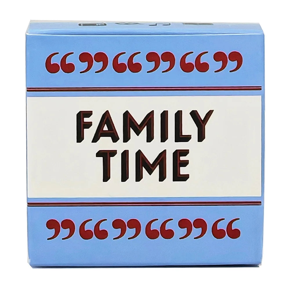 Family Time – 50 Card Game for Parties
