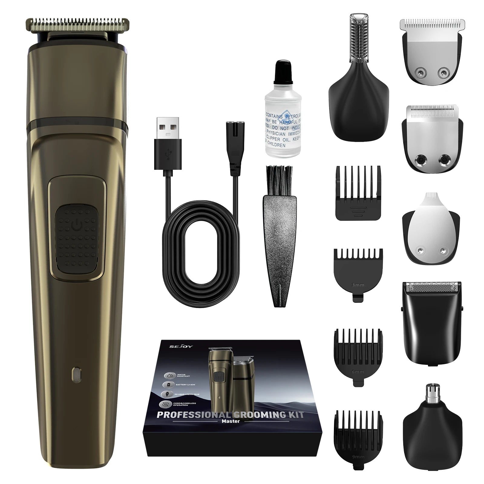 Sejoy MASTER 5-in-1 Men’s Grooming Kit