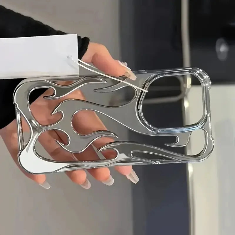 Hollow Flame Phone Case for iPhone