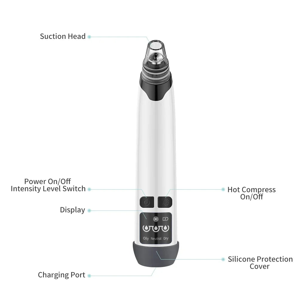 Hot Compress Pore Vacuum Cleaner
