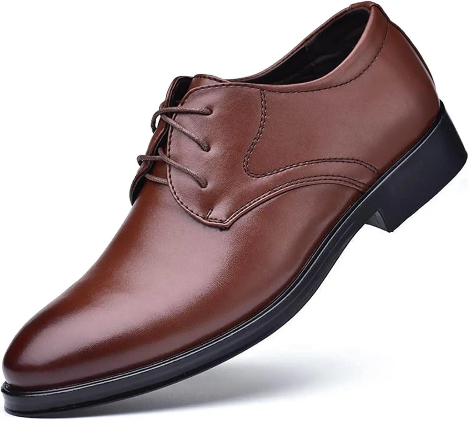 Klassische Oxford-Schuhe aus mattem Leder für Herren