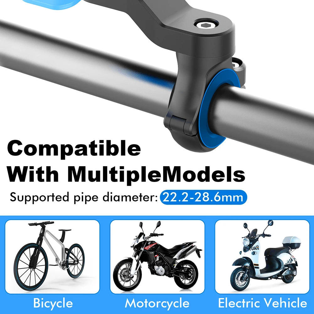Motorcycle Bike Phone Holder Shock Absorber