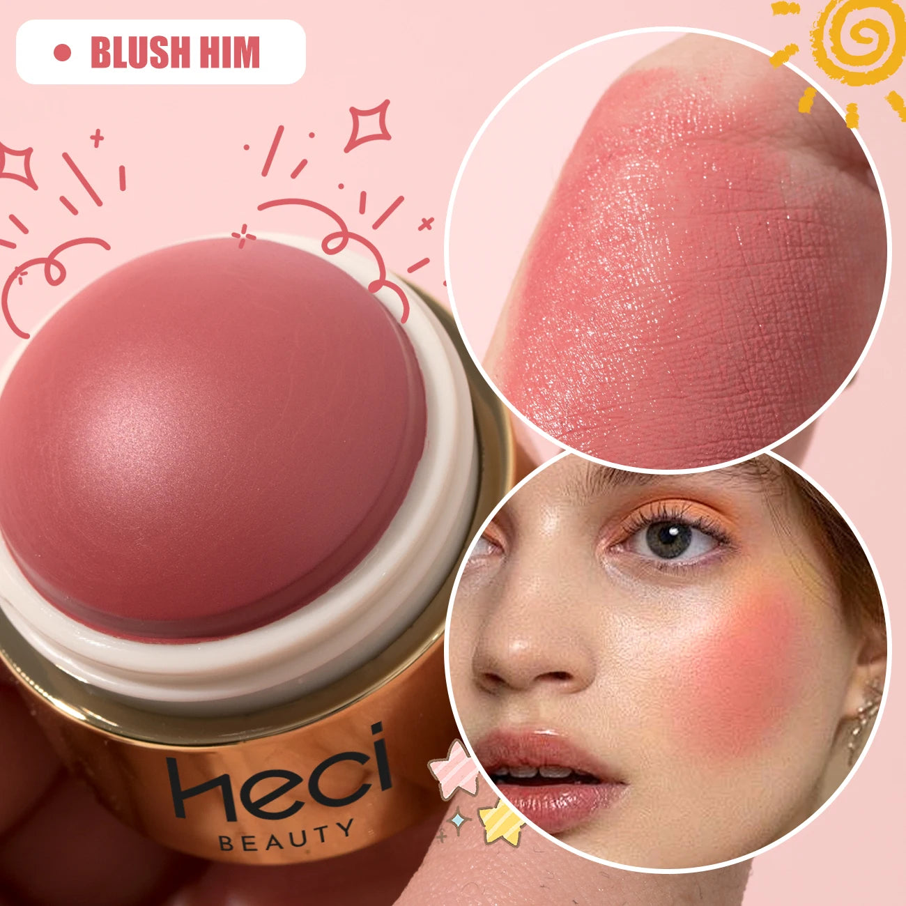 Cream Blush Ball 3-in-1 Make-up-Stift