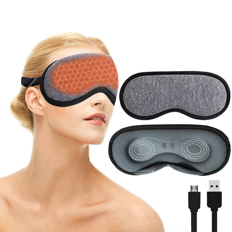 3D Steam Eye Mask with USB Heating