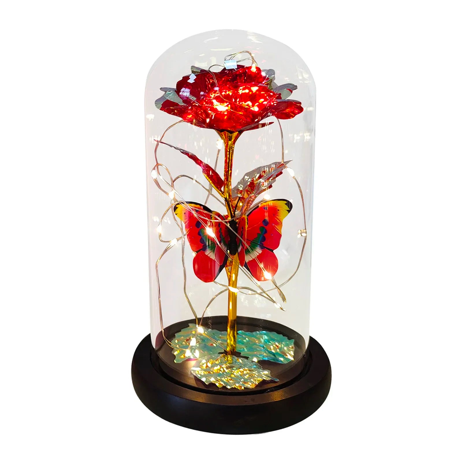 Galaxy LED Rose Beauty & Beast Gift Decor