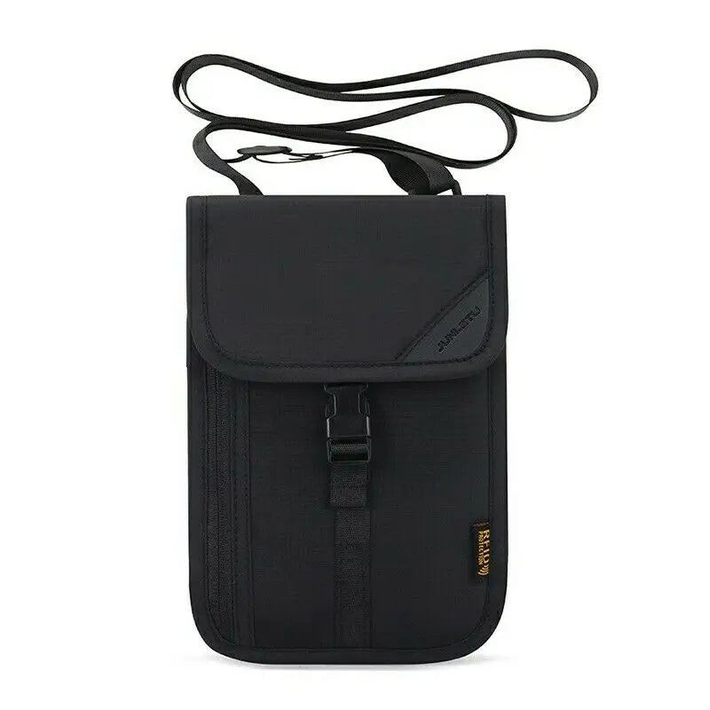 RFID Travel Neck Wallet & ID Holder