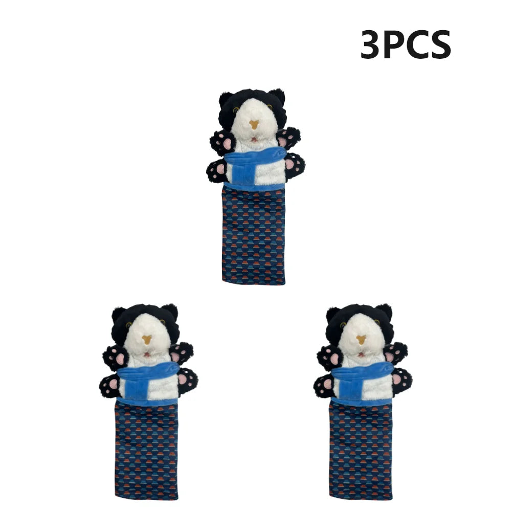 Katzen-Wrestler-Puppen-Plüschtier-Set