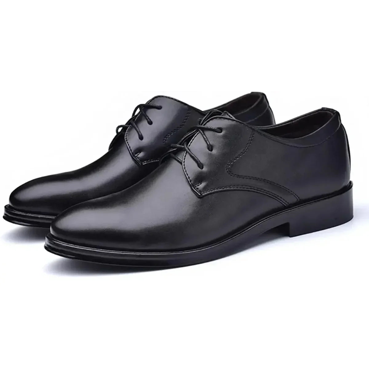 Klassische Oxford-Schuhe aus mattem Leder für Herren