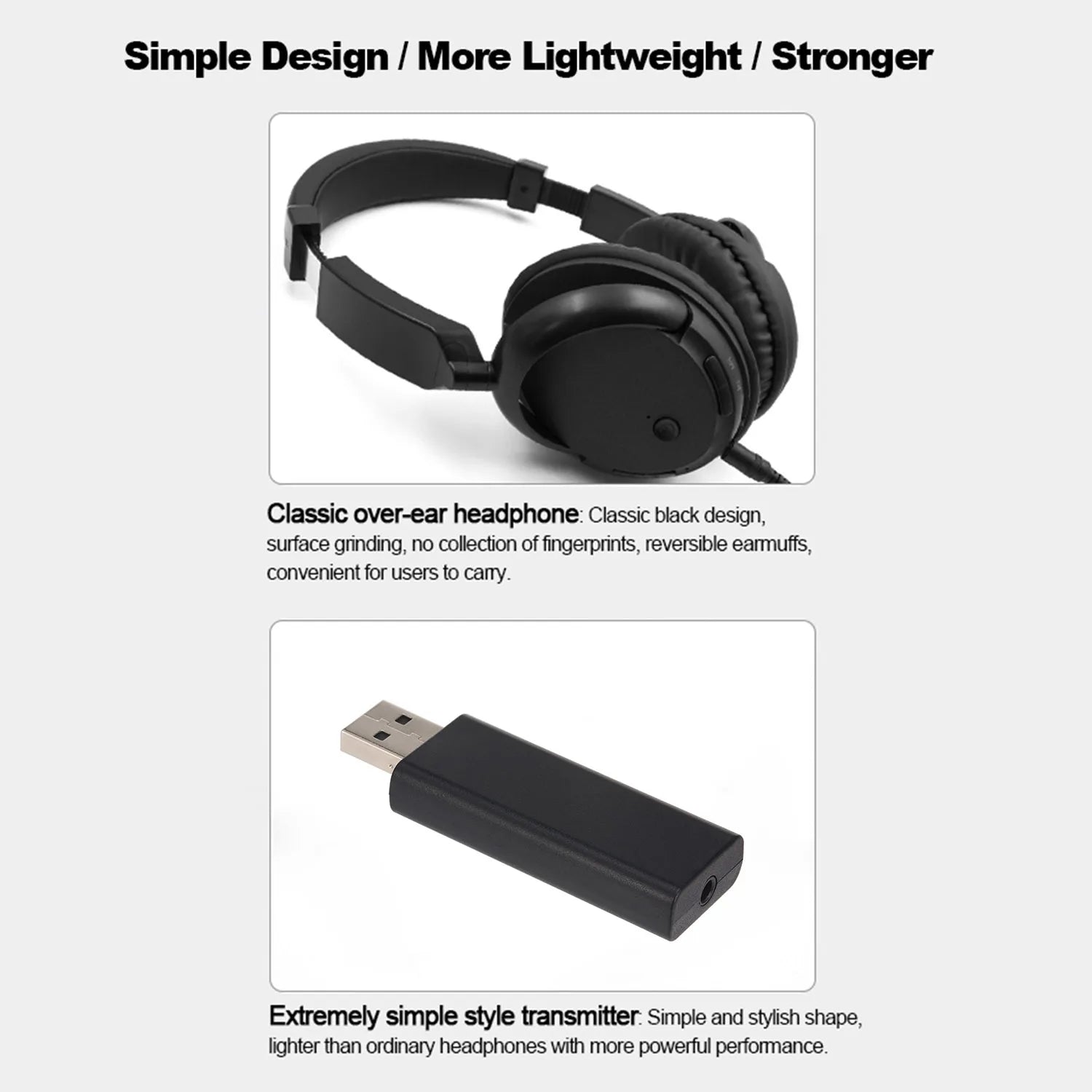 KST-900 FM Wireless Over-Ear Headphones