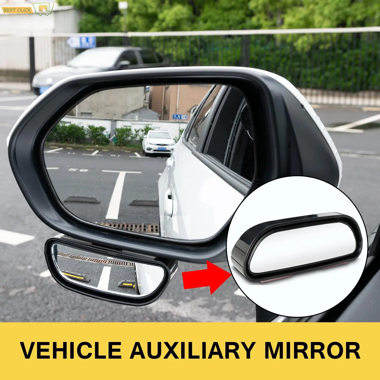 Car Blind Spot Convex Rearview Mirror