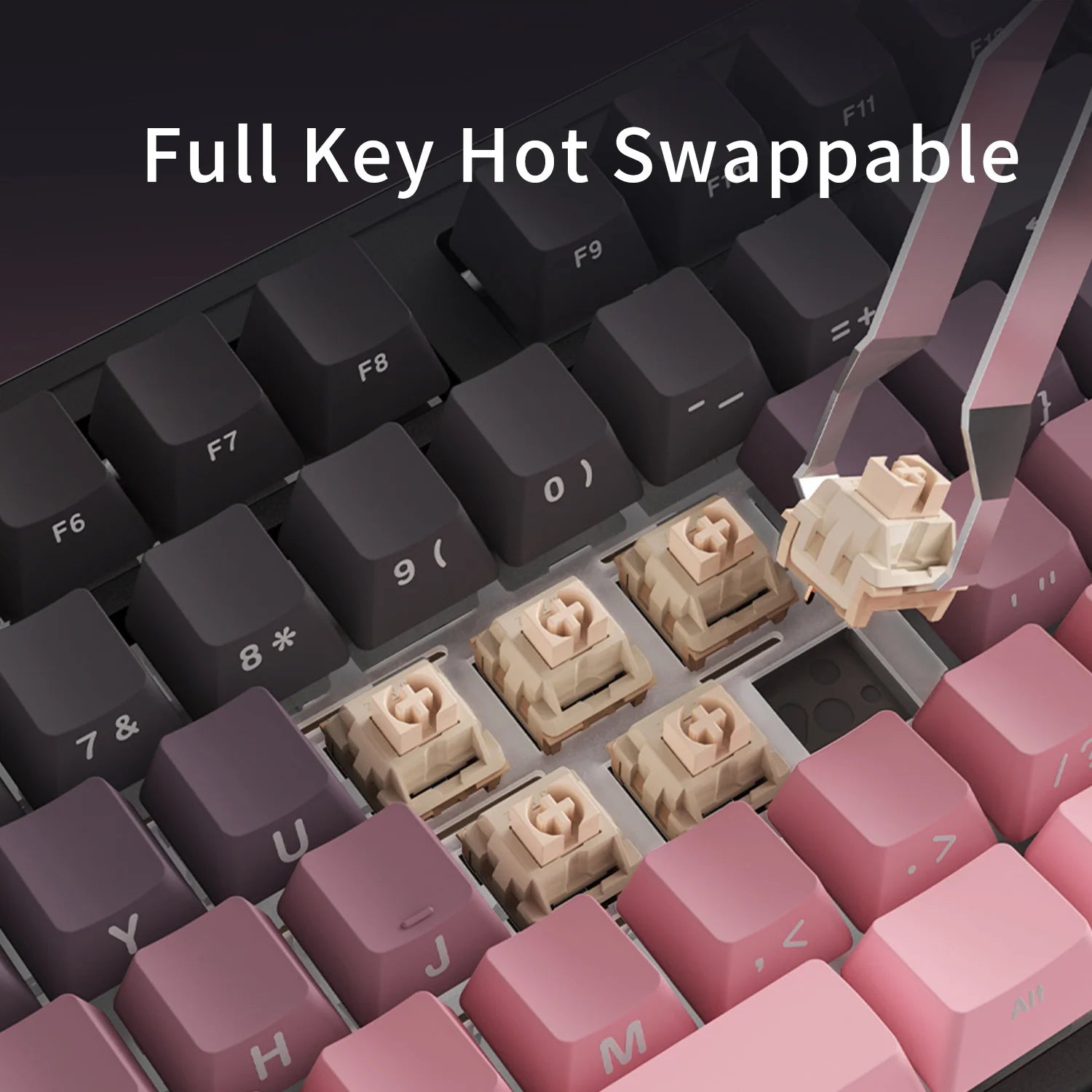 AJAZZ AK870 Magnetic Wireless Keyboard