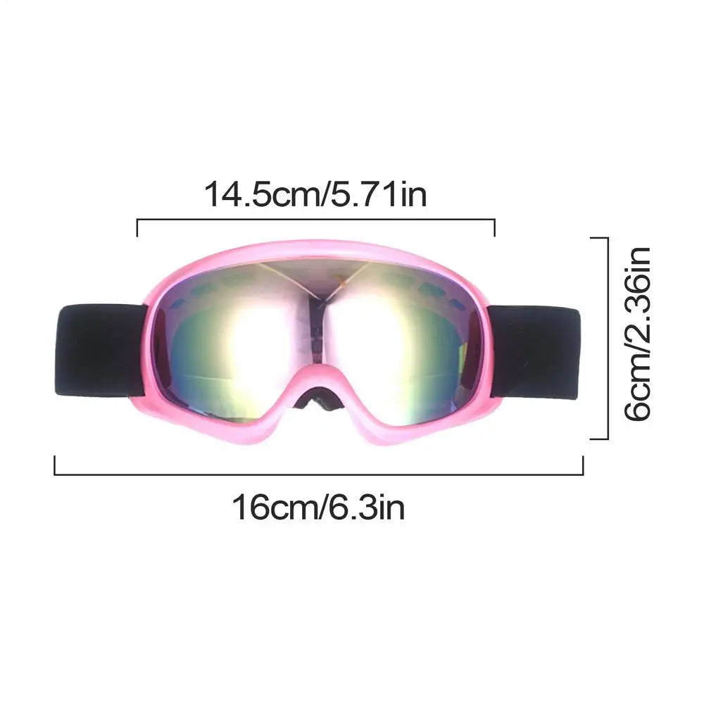 Children Anti-Fog Snowboard Ski Goggles