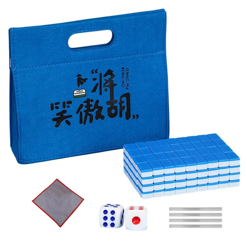 Mini Chinese Mahjong Set – 144 Tiles